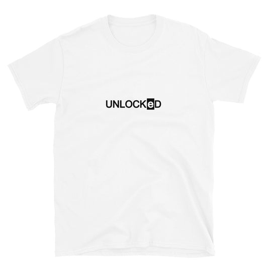 Unlocked "E-box" logo Tee